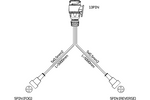 Luci posteriori a LED FRISTOM FT-270 + cablaggio MANTES 5m 13 PIN