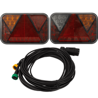 Luci posteriori a LED FRISTOM FT-270 + cablaggio MANTES 7m 7 PIN