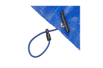 Set di quattro clip per teloni ProPlus 342180, cordini flessibili multifunzionali, 280 mm