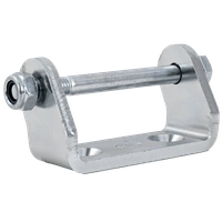 Supporto cerniera integrato STEELPRESS UH-01 per montaggio laterale sul rimorchio