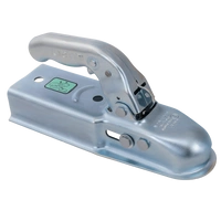 Gancio a sfera KNOTT K7.5-M per rimorchio da 750 kg con timone quadrato da 70 mm