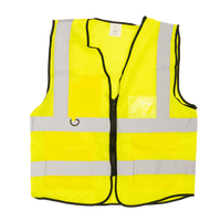 Gilet riflettente giallo HERMON XXL con tasche