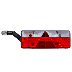 Fanale posteriore a baionetta a LED ASPÖCK EUROPOINT III 7PIN ASS2 con clacson, 7 funzioni rimanenti