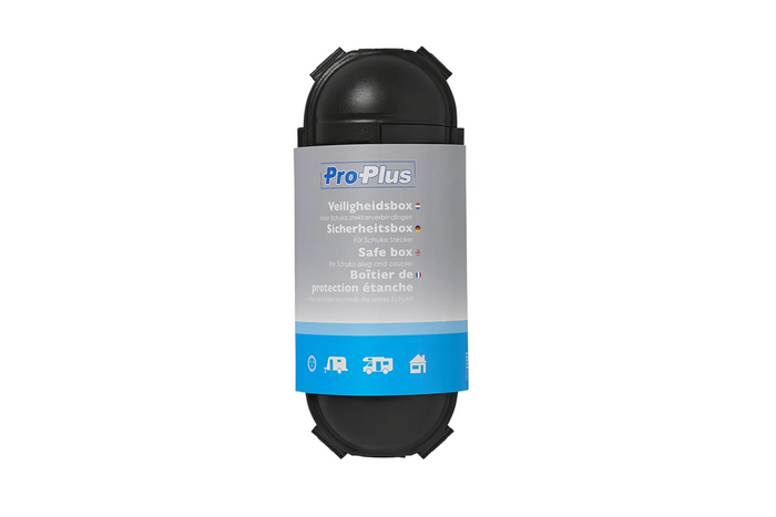 Custodia impermeabile per prolunga ProPlus SAFE BOX scatola protettiva per spina Schuko