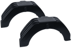 Set di due parafanghi per rimorchio da 13-14", passaruota piatti 710/200 mm