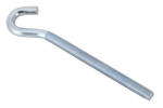 Gancio da cantiere DROMET HZ M6x100 con estremità aperta (piegata)