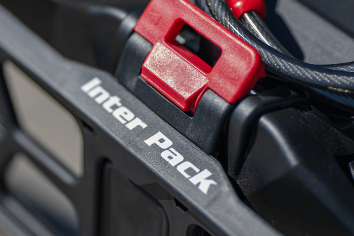 Portabici da gancio traino Inter Pack Spider 2E PRO per 2 biciclette elettriche