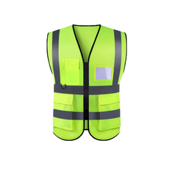 Gilet riflettente giallo HERMON XXL con tasche