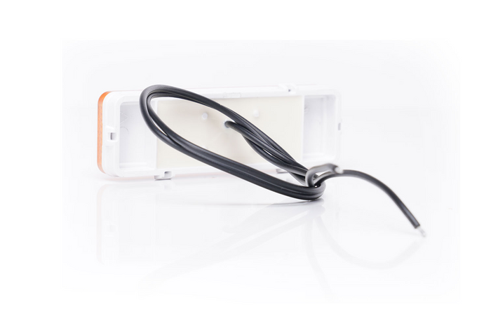 WAŚ W254 2033 Lampada di posizione a LED, arancione, universale, con supporto