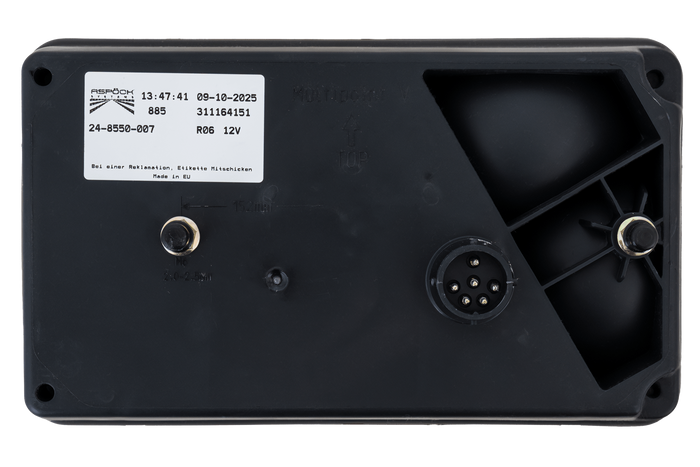 ASPÖCK Fanale posteriore Multipoint V, 7 funzioni, sinistro