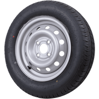 OUTLET Ruota completa PNEUMATICO LINGLONG 165/70 R13 79N CERCHIO UNITRAILER 4Jx13&quot; 4x100 ET:30