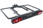 Piattaforma con box di traino + adattatore per il trasporto di 3 biciclette Inter Pack Re-Cargo