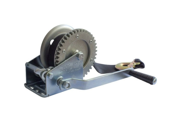 VERRICELLO MANUALE DI USCITA per rimorchio KNOTT da 450 kg con cinghia