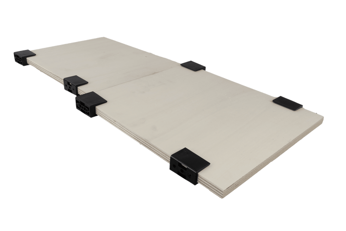 Set di due ripiani per la cassetta degli attrezzi DAKEN ARKA 81209, scomparto 430x380mm e 430x340mm