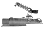 Adattatore per gancio di traino WINTERHOFF WW 8-G+V per rimorchio da 800 kg con timone a V.