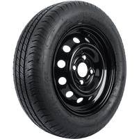 Ruota del rimorchio PNEUMATICO LINGLONG 155/70 R13 75N UNITRAILER CERCHIONE nero 4Jx13"H2 4x100 ET:30