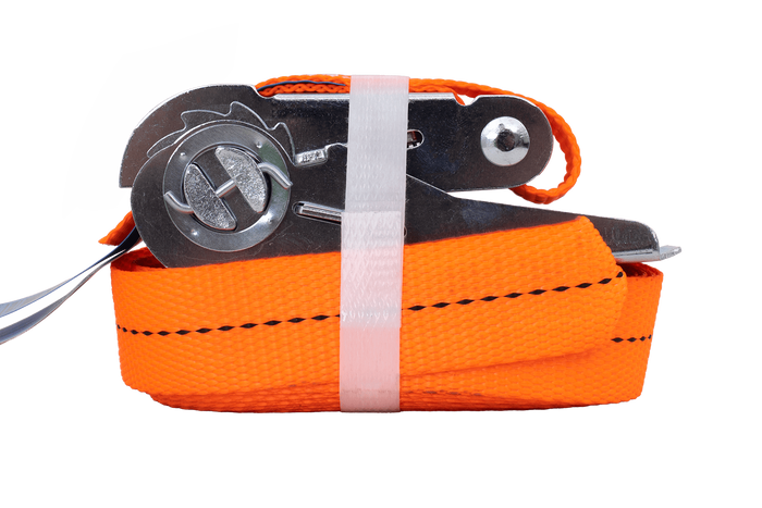Set di quattro cinghie monopezzo HERMON da 5 m/25 mm/1 t con tenditore