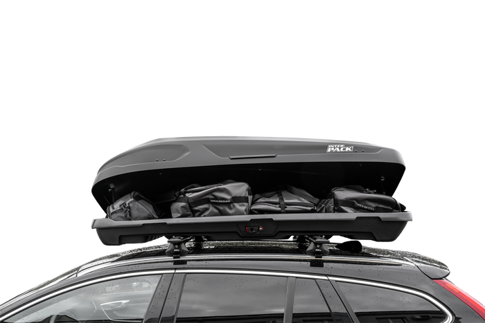 Box da tetto Inter Pack Monsun M, nero opaco