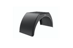 Parafango per rimorchio 15-17,5" DOMAR DK3114 passaruota piatto 950/300mm con finitura bianca