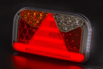 Fanale posteriore FRISTOM FT-170 LED 6 funzioni sinistro