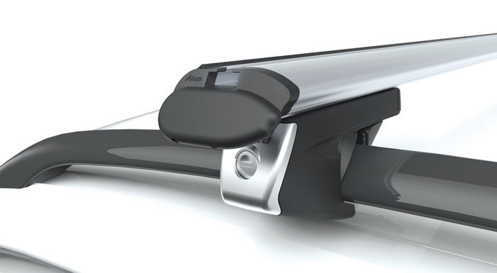Barre portatutto Atera Signo RT 048222 per rails (122 cm) in alluminio