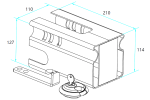 OUTLET Protezione per gancio di traino UNITRAILER TRAILER PRO-BOX III