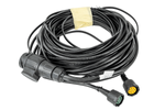 MANTES cablaggio rimorchio impianto elettrico 8m 13 PIN SPINA BAIONETTA 2x 8 PIN