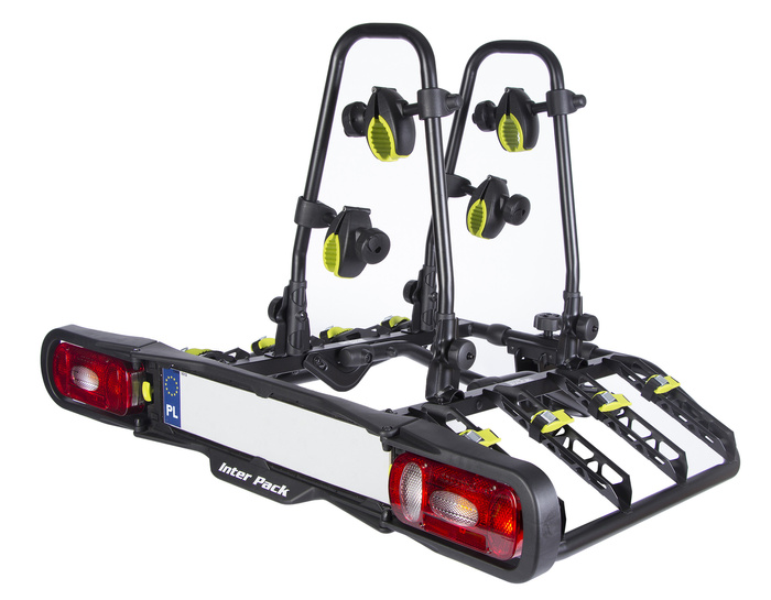 Portabici da gancio traino Inter Pack Quattro a 13 pin