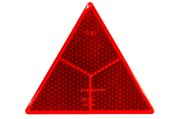 Triangolo d'emergenza rosso WAŚ luce riflettente