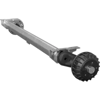 Assale frenato AL-KO COMPACT per rimorchio/carro attrezzi 1500kg 1510mm 1880mm 5x112