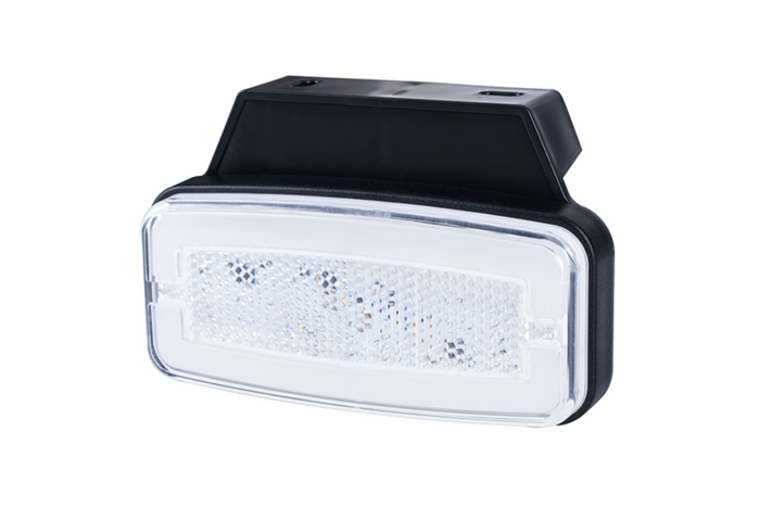 HORPOL LD 2764 Lampada di posizione universale a LED bianca con supporto