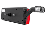 Fanale posteriore a baionetta a LED ASPÖCK EUROPOINT III 7PIN ASS2 con clacson, 7 funzioni rimanenti