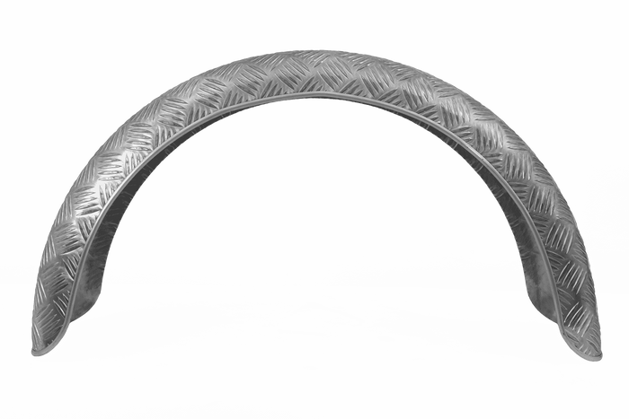 Parafango rimorchio 15-16" DOMAR D29130 passaruota 790/220mm