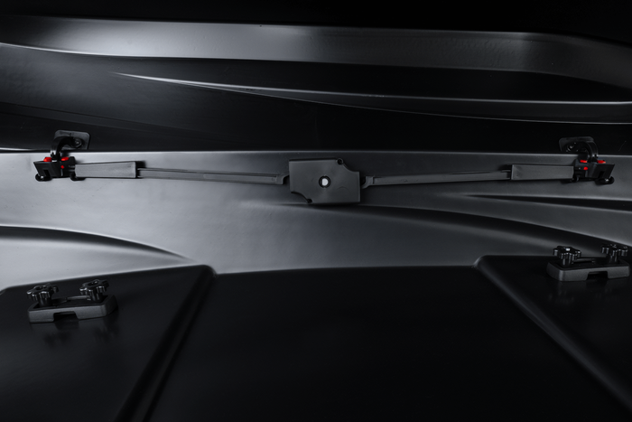 Box da tetto Inter Pack Stella 440, nero opaco