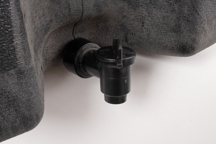 OUTLET LOKHEN Serbatoio dell&#39;acqua da 30 litri per rimorchio autobus con distributore di sapone
