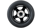 Ruota per rimorchio rinforzata KENDA PNEUMATICI 195/50 R13C 104/102N CERCHIO IN ALLUMINIO STARCO nero 6Jx13"H2 5x112 ET:30