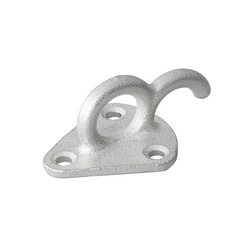 Gancio ad occhiello ProPlus 342157 per fissare teloni e cinghie di fissaggio per rimorchi.