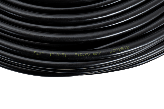Cavo elettrico HYBSZ YLY-S 6x0,75 esapolare - 1m
