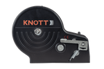 Verricello manuale per rimorchio KNOTT 6X0017.311 900kg con cinghia