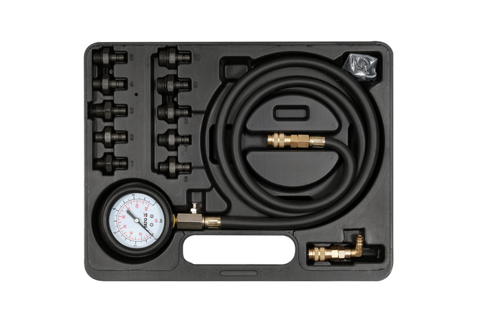 Manometro pressione olio YATO YT-73031, set da 12 pezzi.