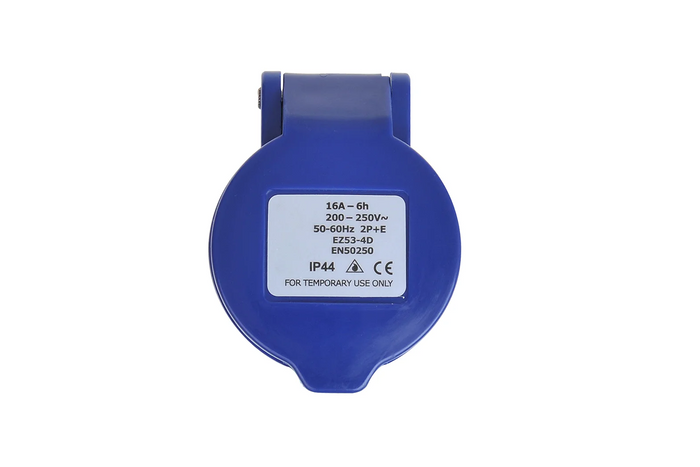 Adattatore con presa per CEE 16A con contatto di protezione ProPlus 373518