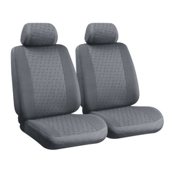 Set di coprisedili per auto LAMPA Glamur grigio, per i sedili anteriori