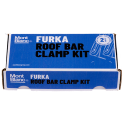 Coppia di morsetti di montaggio D Mont Blanc per portapacchi Furka