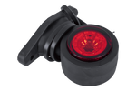 Lampada di segnalazione a LED FRISTOM FT-009A, universale, su braccio in gomma
