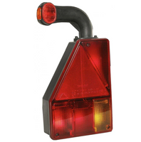 Faro posteriore ASPÖCK EARPOINT I a baionetta 5PIN 6 funzioni rimanenti