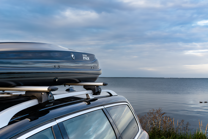 Box da tetto Inter Pack Zenith 8.6, nero metallizzato