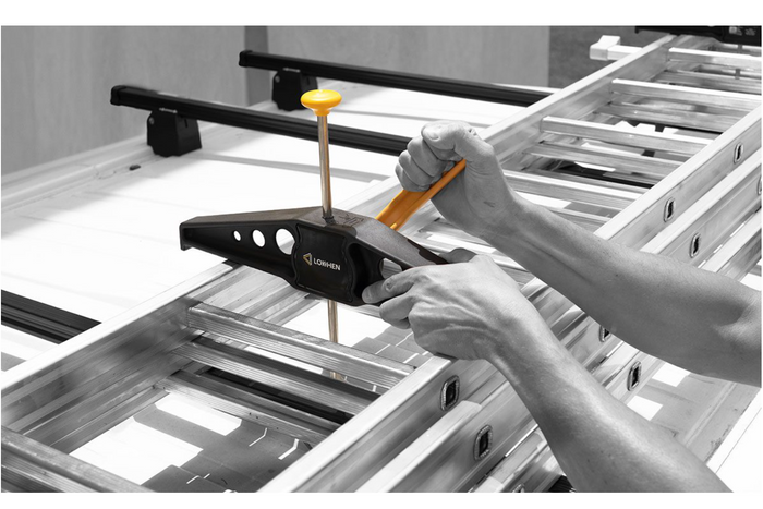 Set di due staffe di montaggio per scala LOKHEN STOPPY 606510100