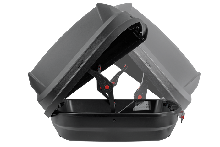 Box da tetto Inter Pack Stella 440, nero opaco