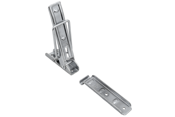 Gancio laterale con chiusura WINTERHOFF BV 10-1 + BVG 10-A chiusura laterale completa del rimorchio