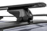 Barre portatutto Inter Pack Virgo IR 120 (G2) con binari integrati (nero)